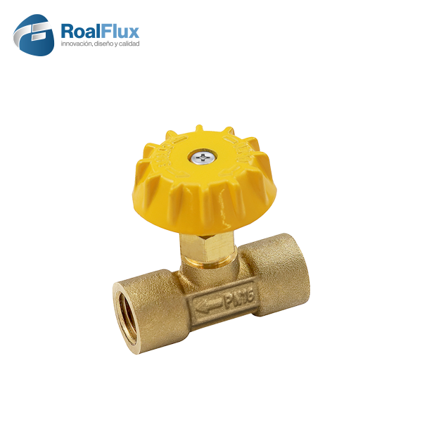 Válvula aguja 1/4"x1/4"