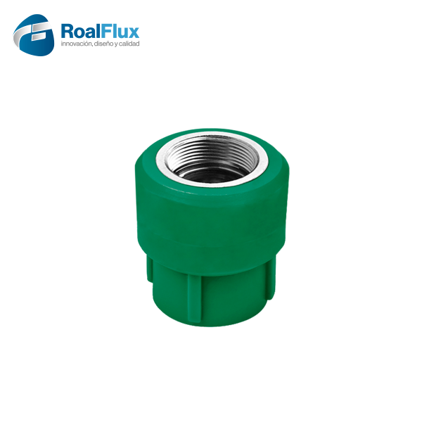 Adaptador hembra con inserto metálico 3/4"