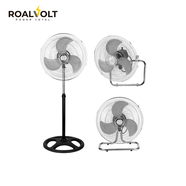 Ventilador 18" metálico 3 en 1