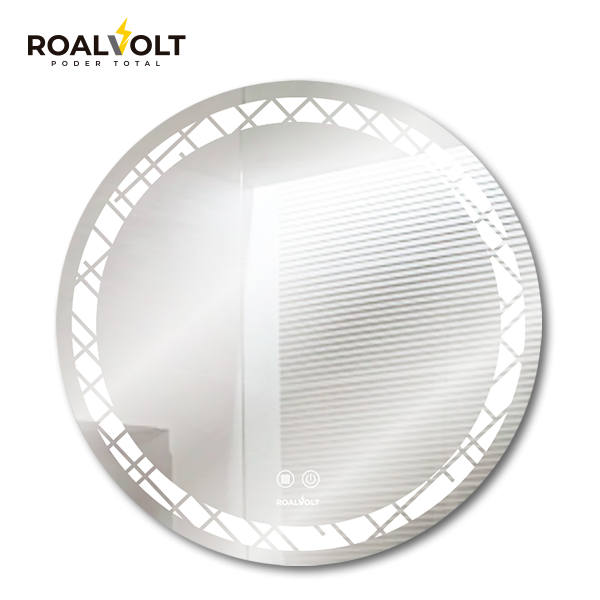 Espejo led redondo