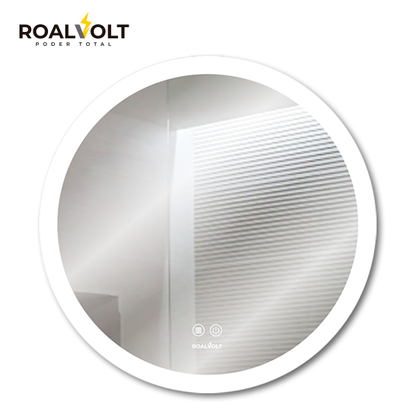 Espejo led redondo